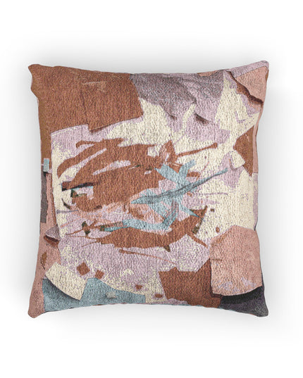 Vampire Chocolate Paper Paint Woven Pillow, 17" x 18"