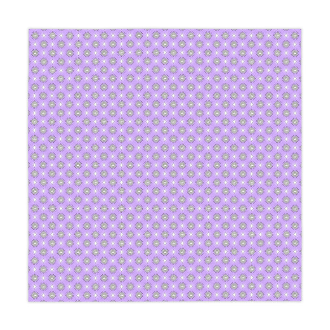 Lavender Star-crossed Bodies Tablecloth, 55" x 55"