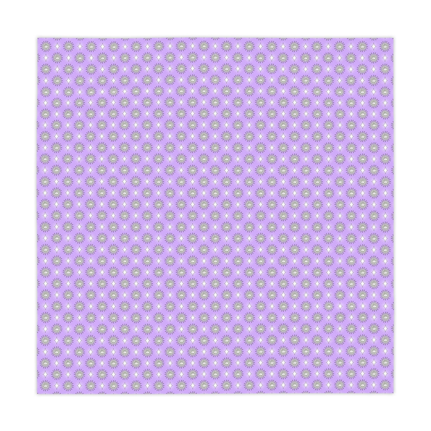 Lavender Star-crossed Bodies Tablecloth, 55" x 55"