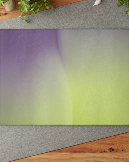 Purple Golden Fade 11" x 15" Glass Cutting Board