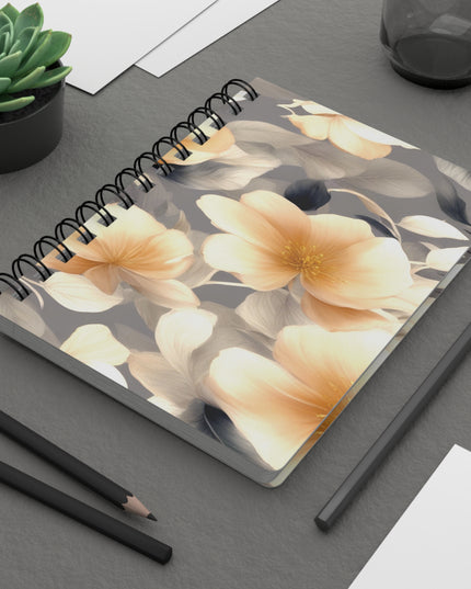 Soft Blossom Floral Bunch Bound Journal, 5" x 7" 150 pages