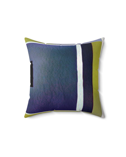 Zeta Shadow 14" x 14" Faux Suede Square Pillow