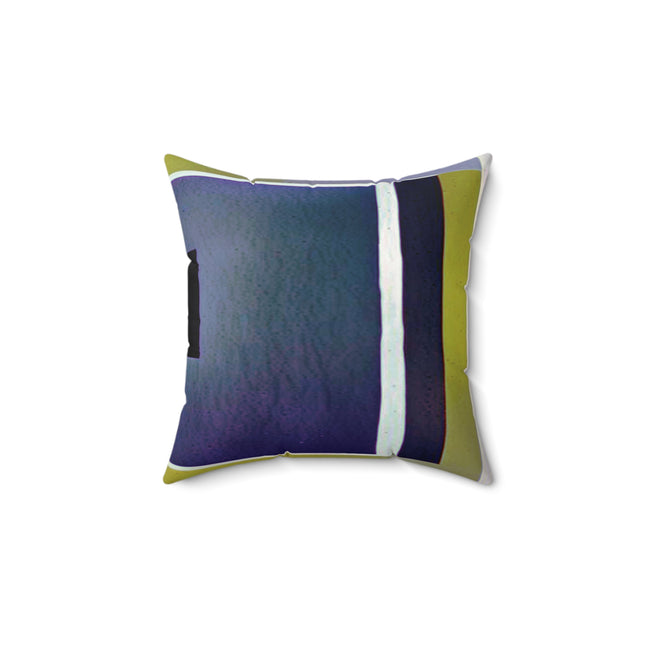 Zeta Shadow 14" x 14" Faux Suede Square Pillow
