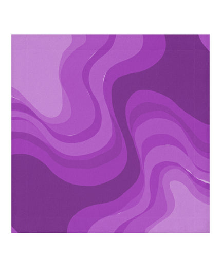 Wavey Purple Wavey 13" x 13" Face Towel