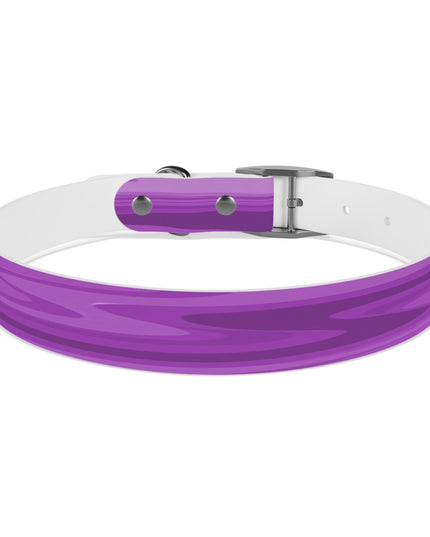 Wavey Purple Wavey Large Dog Collar