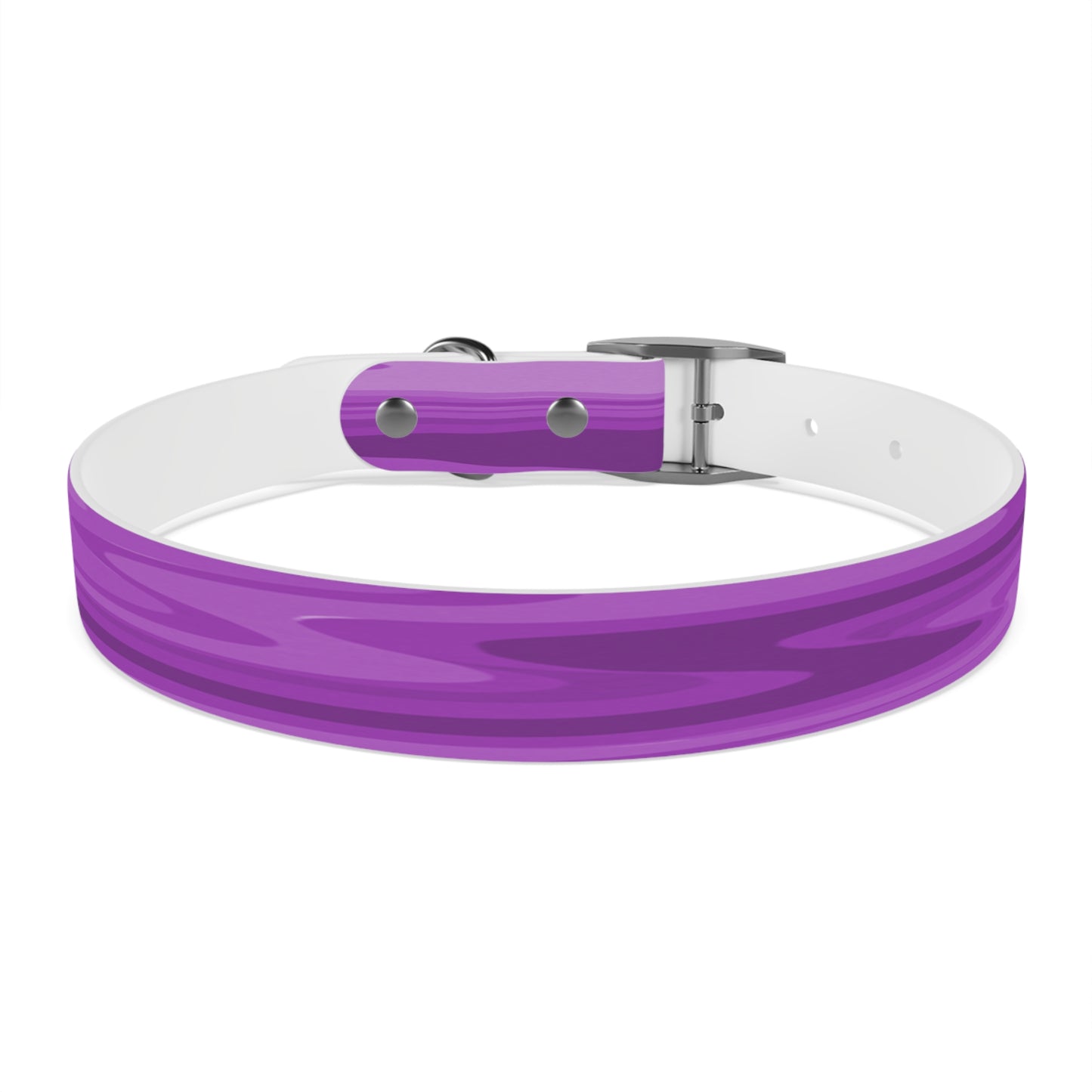Wavey Purple Wavey Large Dog Collar
