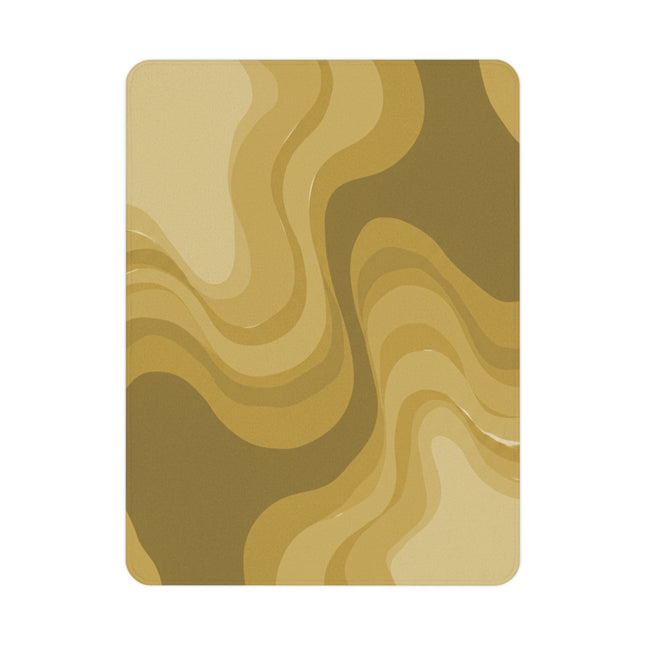 Brown Wavey Toddler Blanket, 30" x 40"