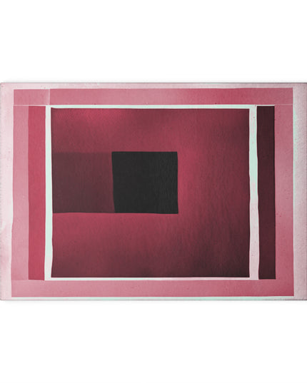 Red Shadow 8" x 11" Glass Cutting Board