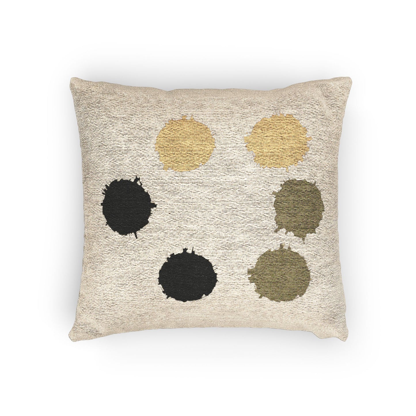 Lemongrass Barrel Woven Pillow, 17" x 18"