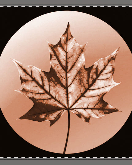 Soft Maple Leaf 22" x 22" Cotton Twill Napkin