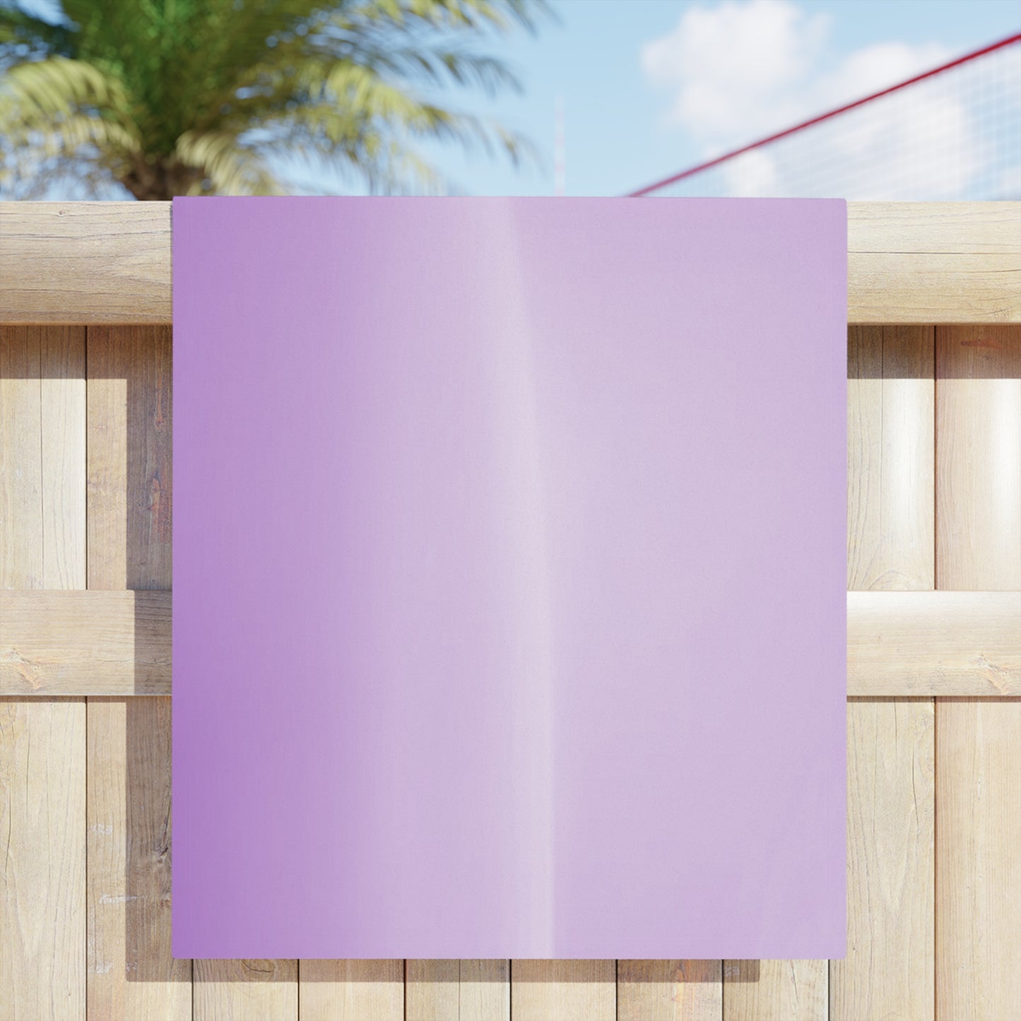 Soft Lavender Fade Beach Towel, 30" x 60"