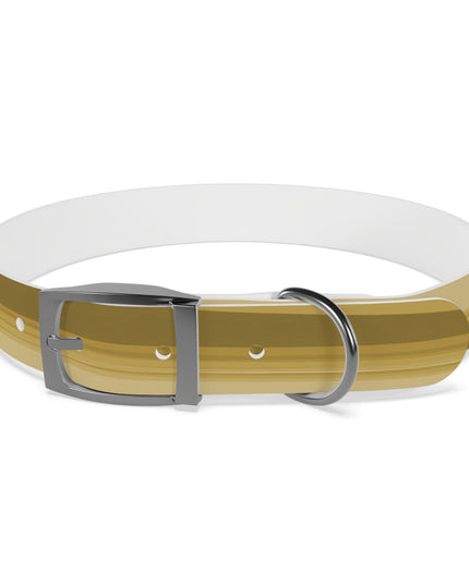 Brown Wavey Large Dog Collar