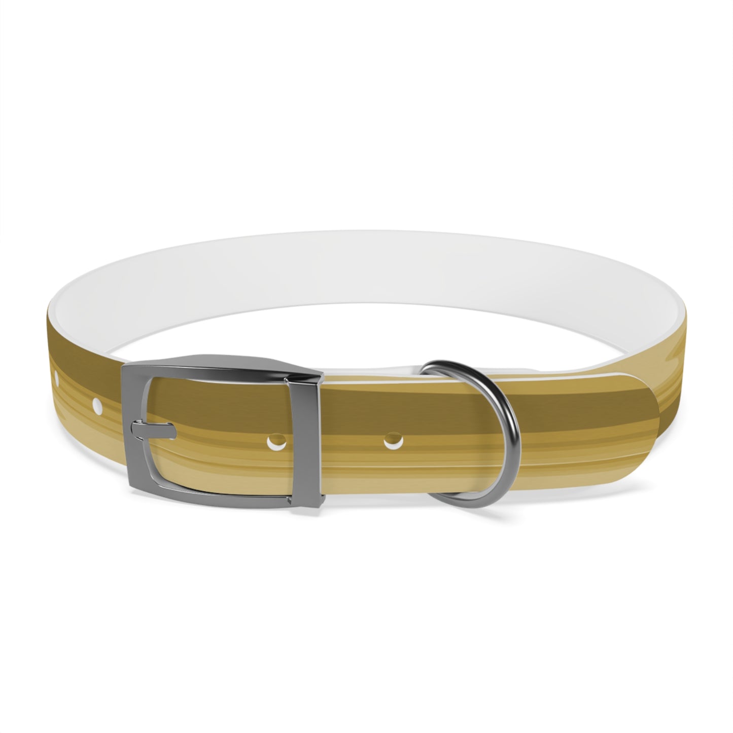 Brown Wavey Large Dog Collar