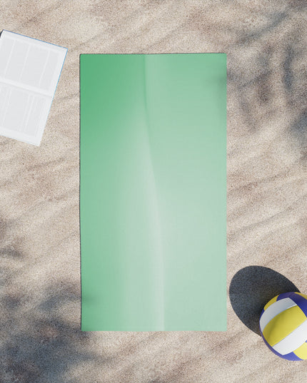 Mint Fade Beach Towel, 24" x 44"