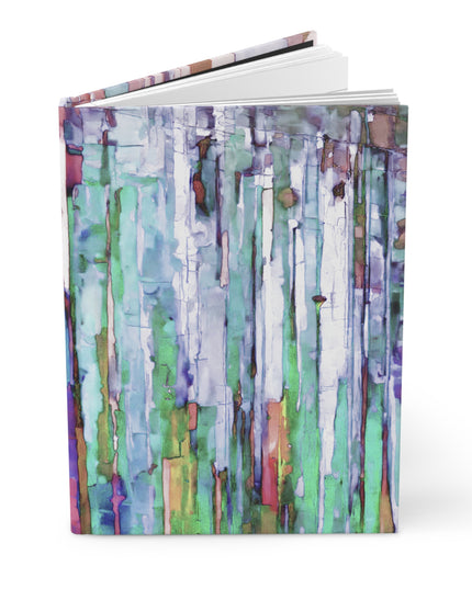 Striped Pastels 5.75" x 8" Hardcover Journal Matte with 150 lined pages