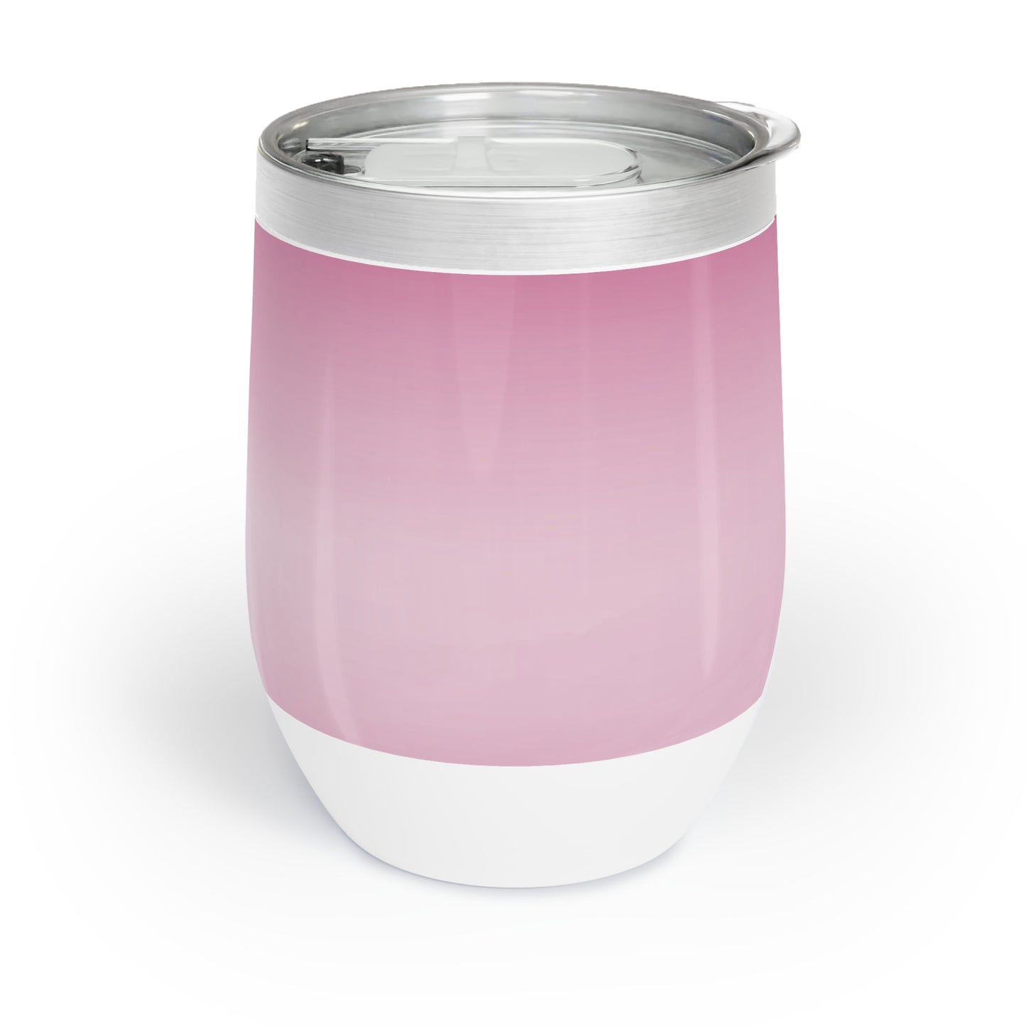 Pink Blush Fade 12 oz Chill Wine Tumbler