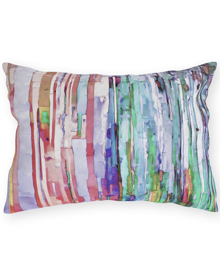 Striped Pastels 20" x 14" Outdoor Pillow