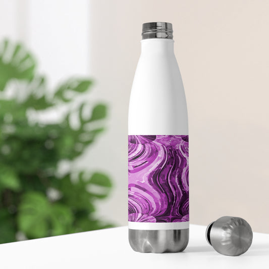 Uzi Spiral Powder Lavender 20oz Insulated Water Bottle