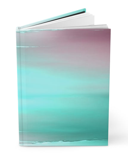Green Sea Lavender Fog 5.75" x 8" Hardcover Journal Matte with 150 lined pages