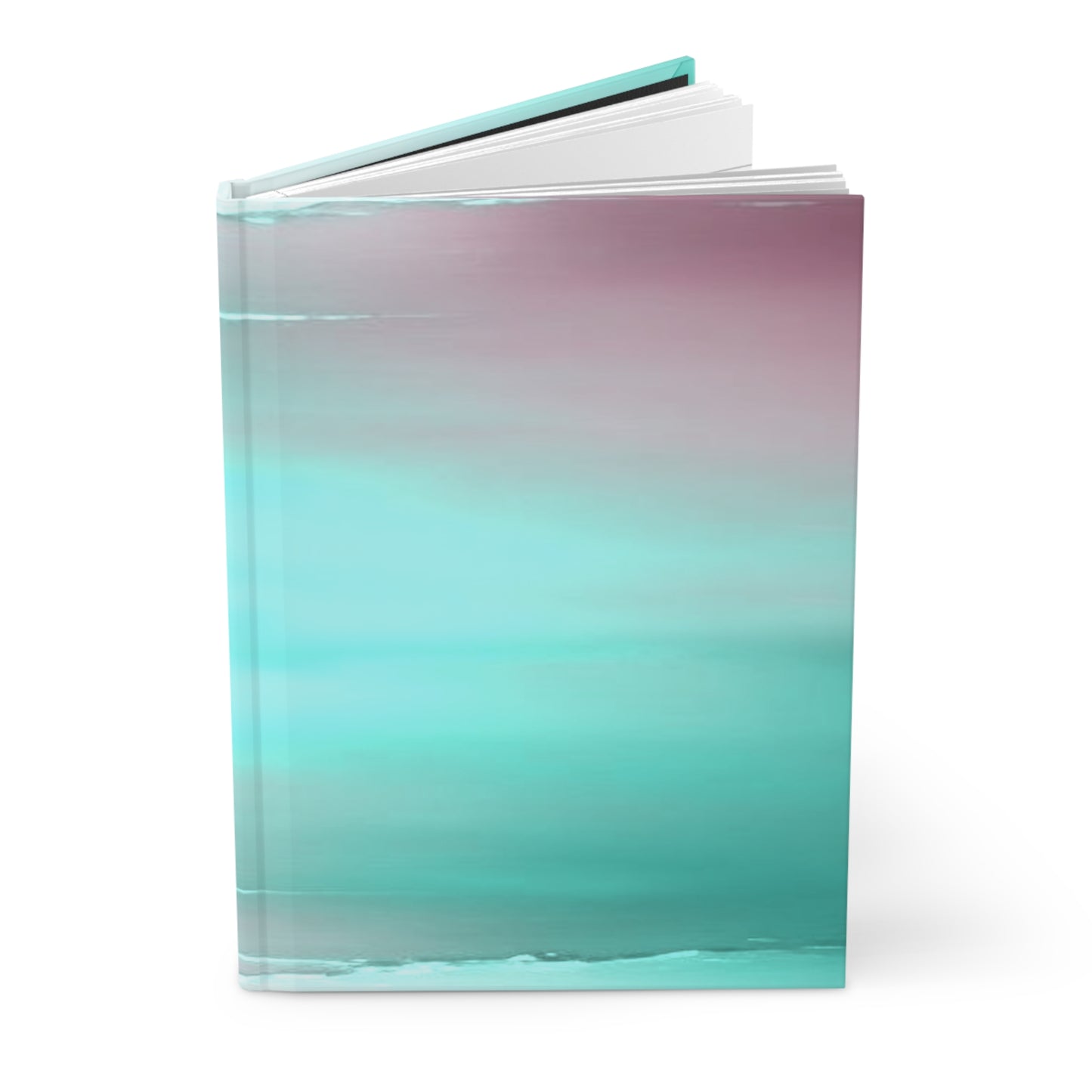 Green Sea Lavender Fog 5.75" x 8" Hardcover Journal Matte with 150 lined pages