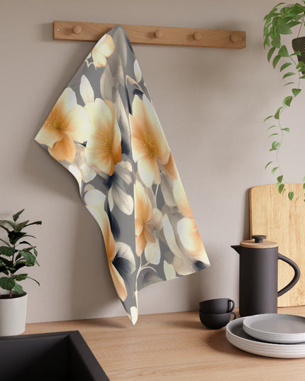 Soft Blossom Floral Bunch Tea Towels (cotton, poly), 18" x "30