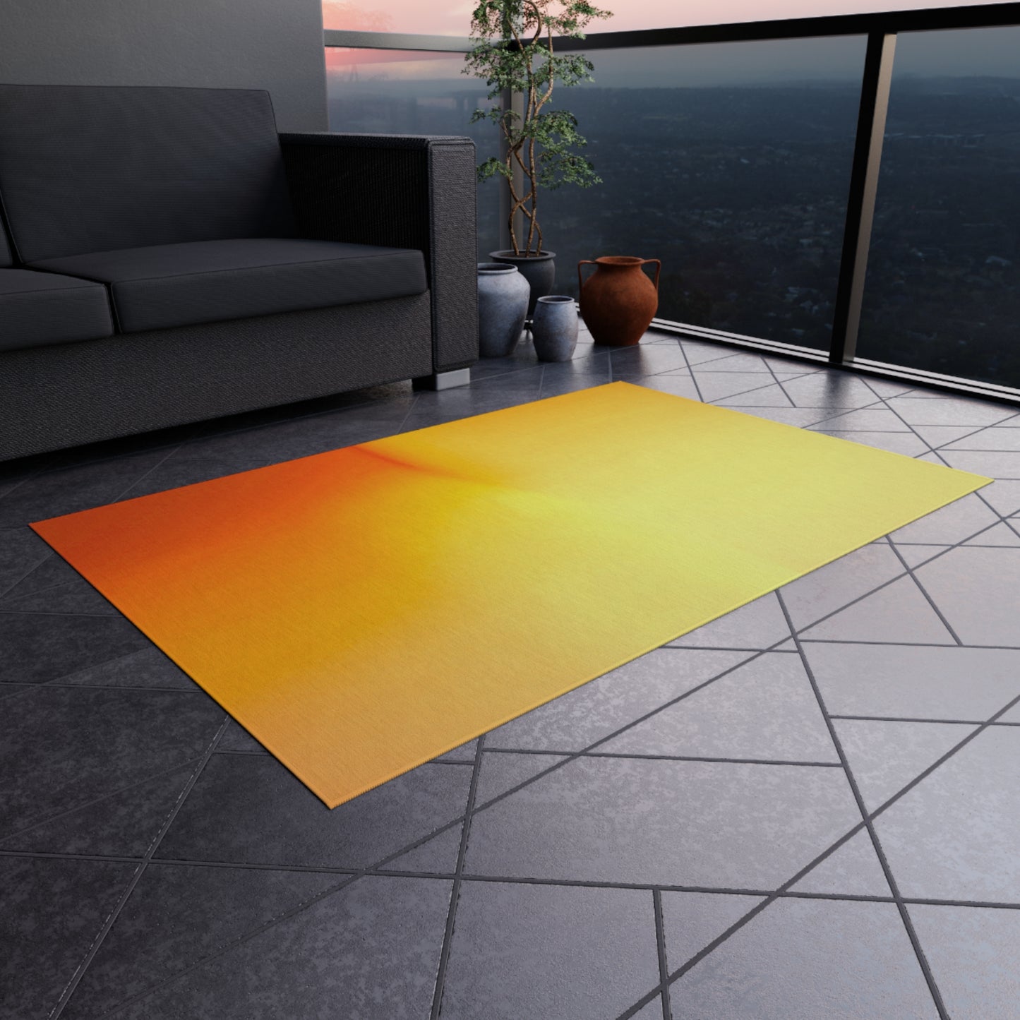 Phoenix Fade Outdoor Rug, 36" x 60"