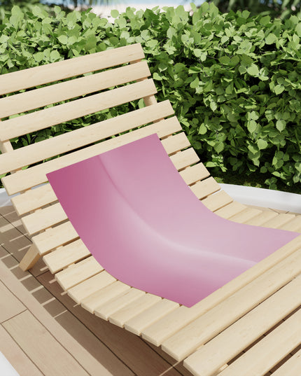 Pink Blush Fade Beach Towel, 18" x 27"