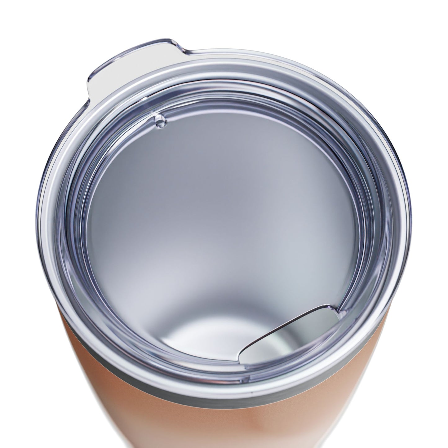 Soft Fade Ringneck Tumbler, 20oz in white, steel and black