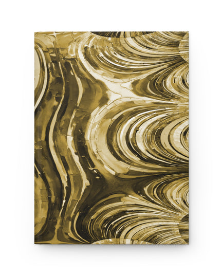 Uzi Spiral Light Brown 5.75" x 8" Hardcover Journal Matte with 150 lined pages