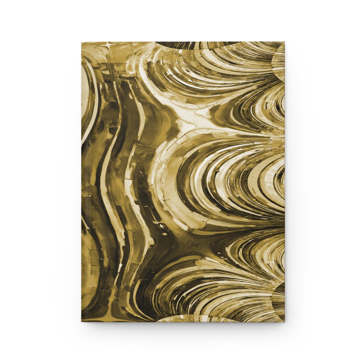 Uzi Spiral Light Brown 5.75" x 8" Hardcover Journal Matte with 150 lined pages