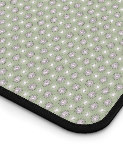 Olive Star-crossed Bodies Desk Mat, 12" x 18"
