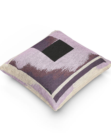 Magenta Shadow Woven Pillow, 17" x 18"