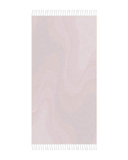 Power Red Wavey 38" × 81" Boho Beach Cloth