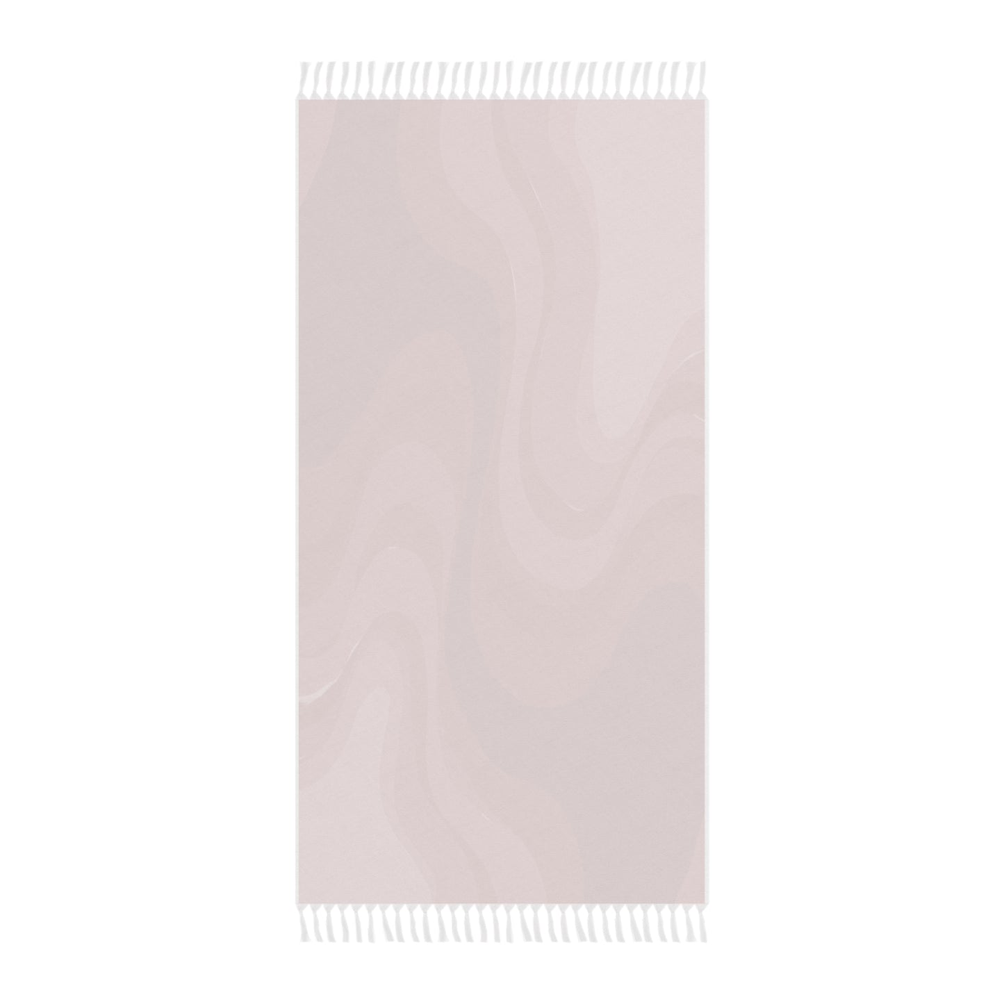 Power Red Wavey 38" × 81" Boho Beach Cloth