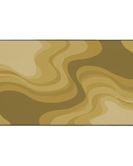 Brown Wavey 36" x 60" Heavy Duty Floor Mat