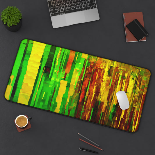 Striped Beta 16" x 32" Desk Mat