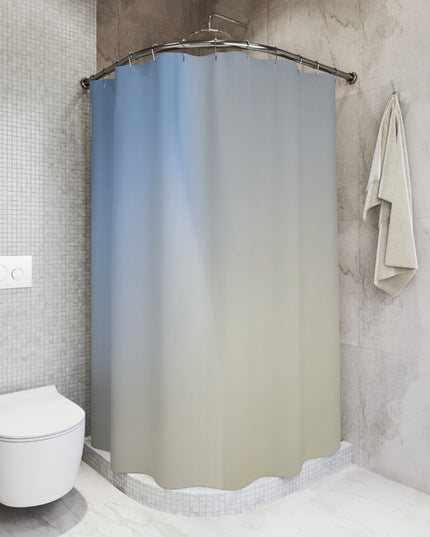 Cobalt Fade Shower Curtains, 71" x 74"