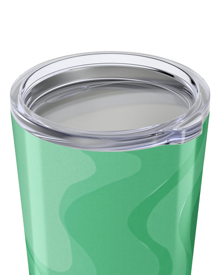 Mint Green Wavey Tumbler 20oz