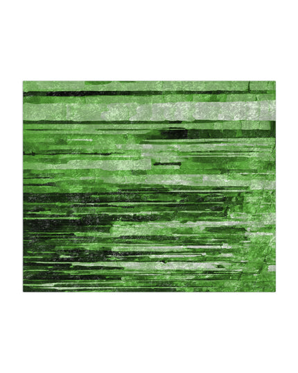 Striped Mint Pastel 50" x 60" Crushed Velvet Blanket