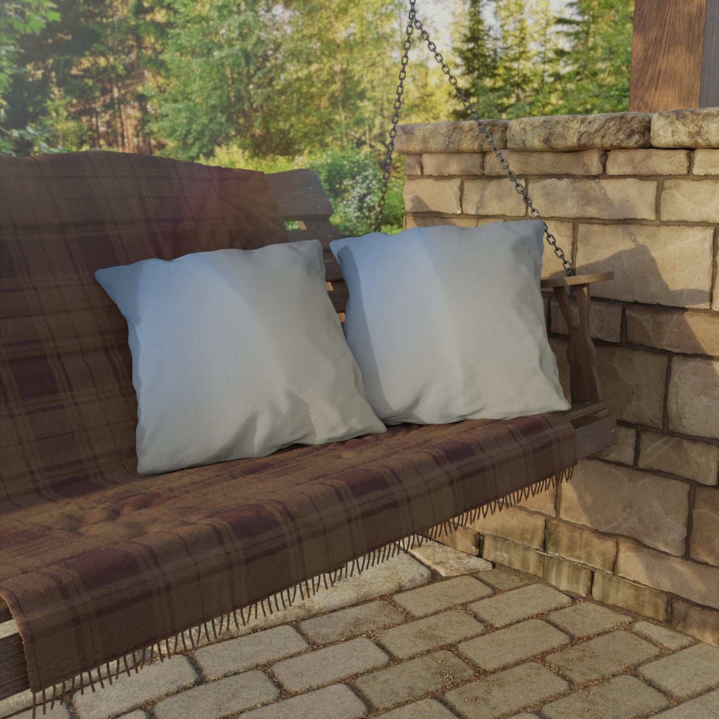 Cobalt Fade 20" x 20" Outdoor Pillow