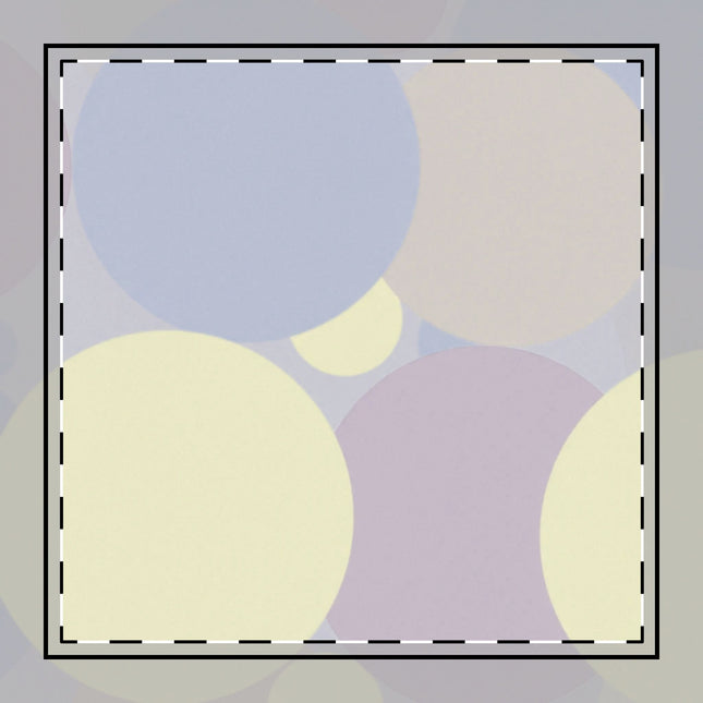 Pastel Soft Blue and Soft White Patches Poly Twill Napkin, 10" x 10"