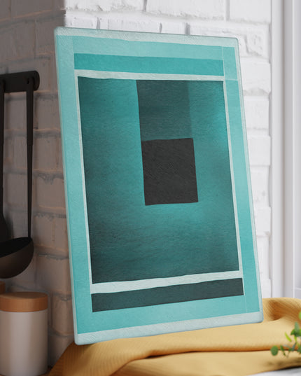 Tif Shadow Glass Cutting Board, 11" x 15"