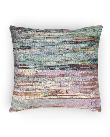 Striped Pastels Woven Pillow, 17" x 18"