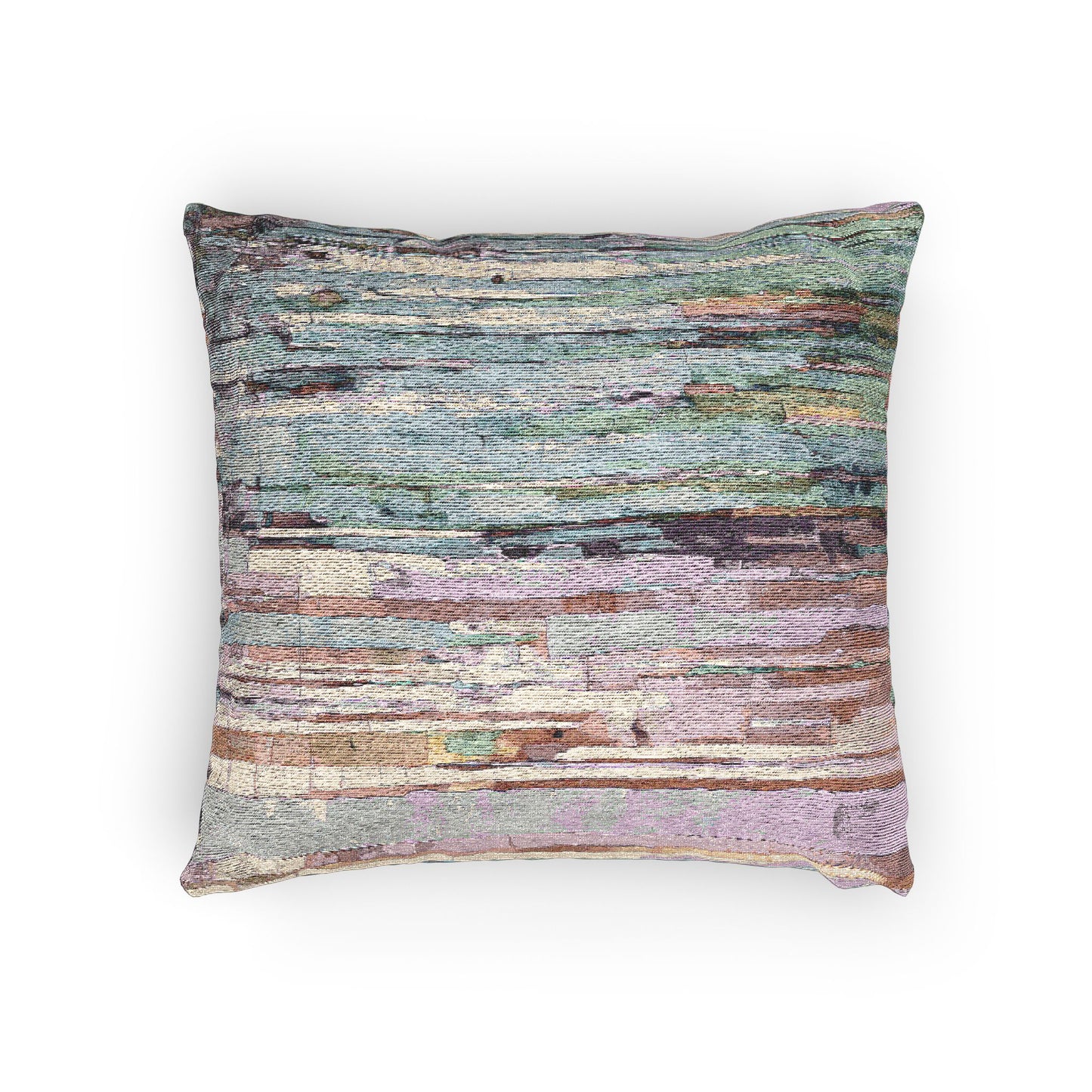 Striped Pastels Woven Pillow, 17" x 18"