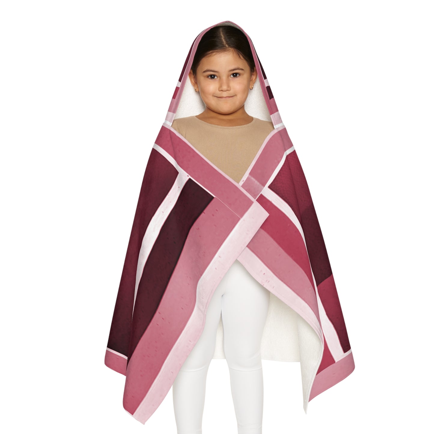 Red Shadow Youth Hooded Towel, 24" x 48"