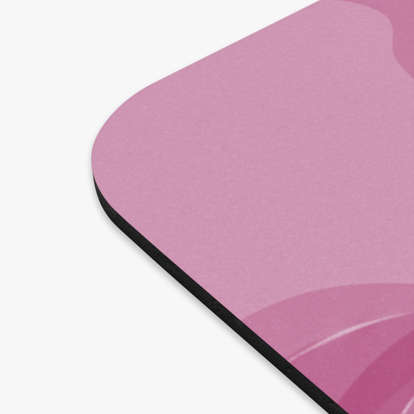 Pinky Mauve Wavey Mouse Pad, 9" x 8" Rectangle