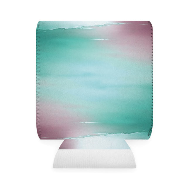 Green Sea Lavender Fog 12 oz Can Cooler Sleeve