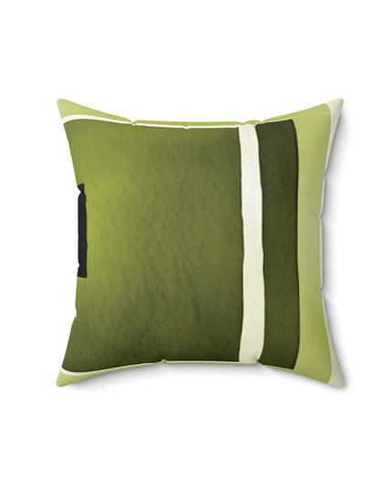Lemongrass Shadow 16" x 16" Faux Suede Square Pillow