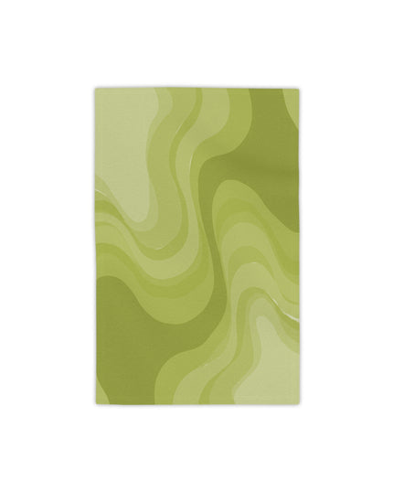 Lemon Wavey Beach Towel, 18" x 27"