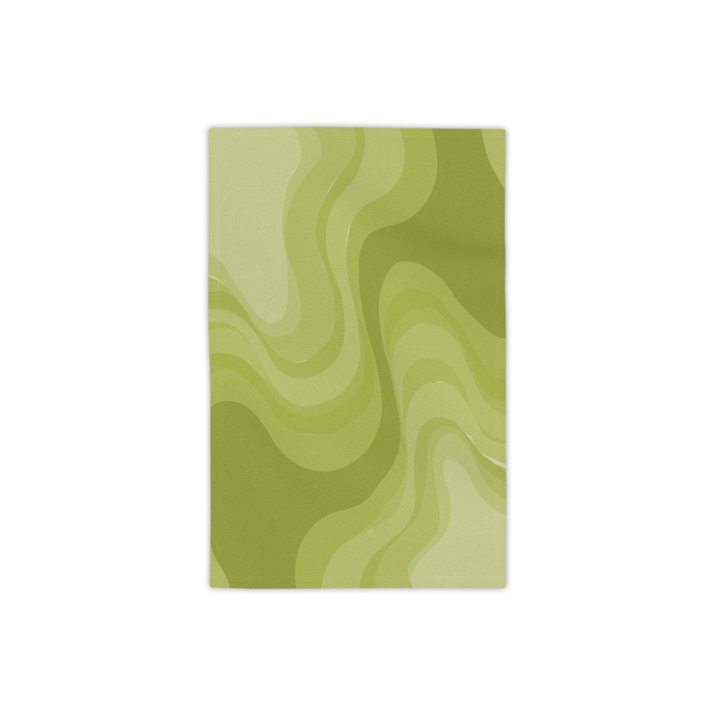 Lemon Wavey Beach Towel, 18" x 27"